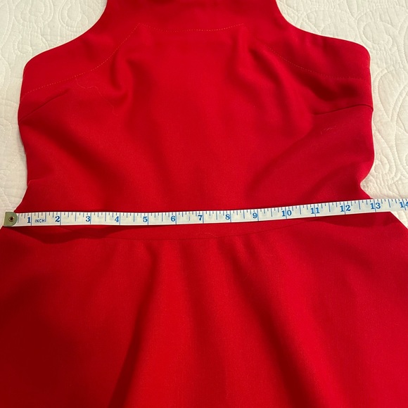 Elizabeth & James Red Racerback Dress Size 6 - Picture 10 of 12